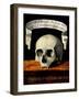 Skull of a Man - Memento Mori-Andrea Previtali-Framed Giclee Print