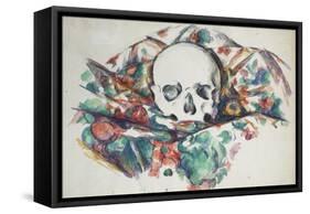 Skull on a Curtain, Circa 1902-1906-Joseph Bail-Framed Stretched Canvas