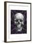 Skull on Damask-Ethan Harper-Framed Art Print