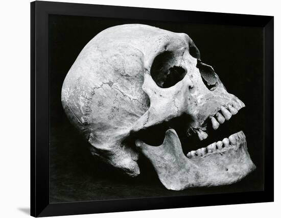 Skull Profile, 1952-Brett Weston-Framed Photographic Print