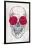 Skull & Roses-Rachel Caldwell-Framed Art Print