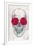 Skull & Roses-Rachel Caldwell-Framed Art Print