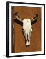 Skull, Santa Fe, NM-null-Framed Premium Photographic Print