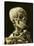Skull with Burning Cigarette-Vincent van Gogh-Stretched Canvas