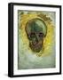 Skull-Vincent van Gogh-Framed Art Print