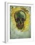 Skull-Vincent van Gogh-Framed Art Print