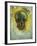 Skull-Vincent van Gogh-Framed Art Print