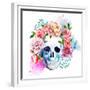 Skull-Zenina-Framed Premium Giclee Print