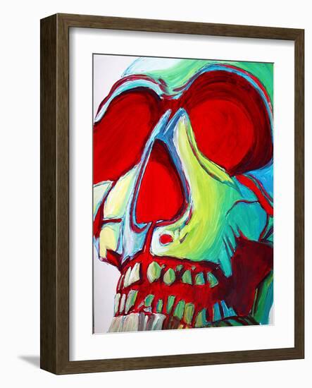 Skull-Megan Aroon Duncanson-Framed Art Print