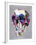 Skull-Artpoptart-Framed Giclee Print