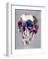 Skull-Artpoptart-Framed Giclee Print