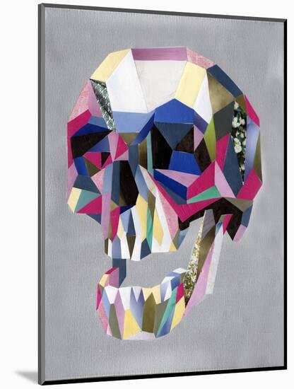 Skull-Artpoptart-Mounted Giclee Print