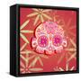 Skull-Andrea Buenfil-Framed Stretched Canvas