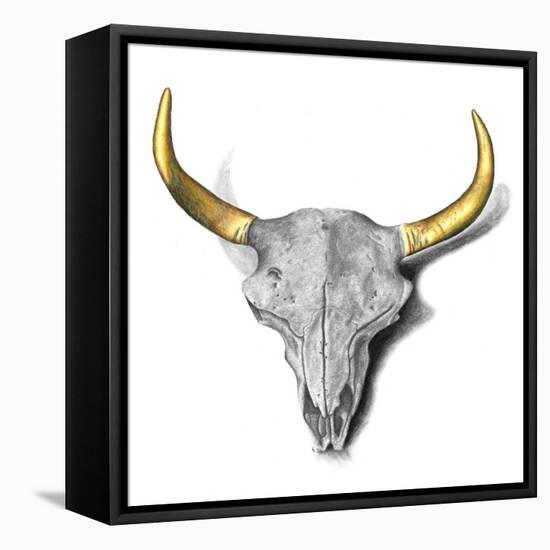 Skull-Akin Durodola-Framed Stretched Canvas