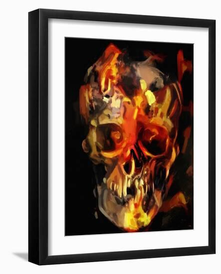 Skullfire-Mark Gordon-Framed Giclee Print