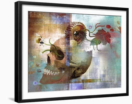 Skulliage-Greg Simanson-Framed Giclee Print