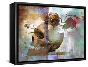 Skulliage-Greg Simanson-Framed Stretched Canvas