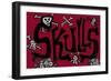 Skulls Canvas-Logan81-Framed Art Print