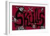 Skulls Canvas-Logan81-Framed Art Print