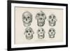 Skulls from Photographs-null-Framed Giclee Print