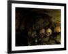 Skulls in Caves, Indonesia-Michael Brown-Framed Photographic Print