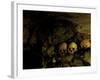 Skulls in Caves, Indonesia-Michael Brown-Framed Photographic Print
