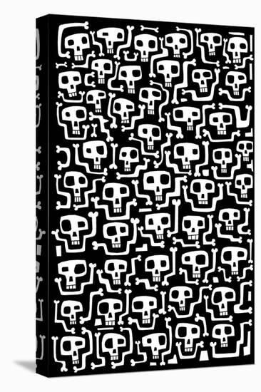 Skulls-Miguel Balbás-Stretched Canvas