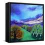 Sky 2, 2023, (Acrylics on Canvas)-Lisa Graa Jensen-Framed Stretched Canvas