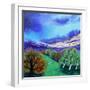 Sky 2, 2023, (Acrylics on Canvas)-Lisa Graa Jensen-Framed Giclee Print