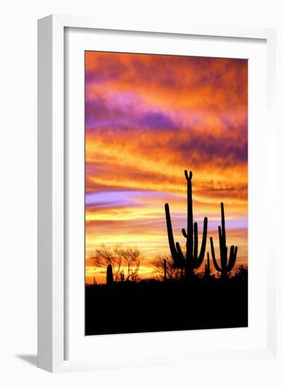 Sky a Fire II-Douglas Taylor-Framed Photographic Print