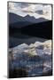 Sky and Clouds Reflecting in Patricia Lake-W. Perry Conway-Mounted Photographic Print