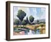 Sky and Land 22-Robert Seguin-Framed Art Print