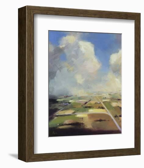 Sky and Land V-Robert Seguin-Framed Art Print