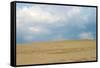 Sky and sand dunes, Indiana Dunes, Indiana, USA-Anna Miller-Framed Stretched Canvas