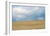 Sky and sand dunes, Indiana Dunes, Indiana, USA-Anna Miller-Framed Photographic Print