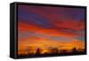 Sky at sunset.-Mike Grandmaison-Framed Stretched Canvas