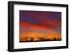 Sky at sunset.-Mike Grandmaison-Framed Photographic Print