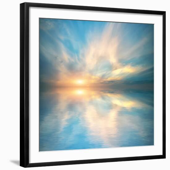 Sky Background. Composition of Nature-Igor Goncharenko-Framed Photographic Print