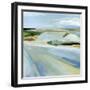 Sky Blue Fields II-Annie Warren-Framed Art Print