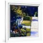 Sky Blue-Lou Wall-Framed Giclee Print