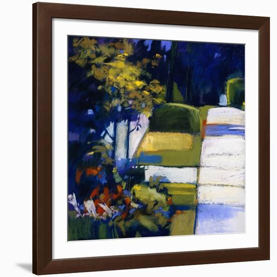 Sky Blue-Lou Wall-Framed Giclee Print