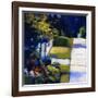 Sky Blue-Lou Wall-Framed Giclee Print