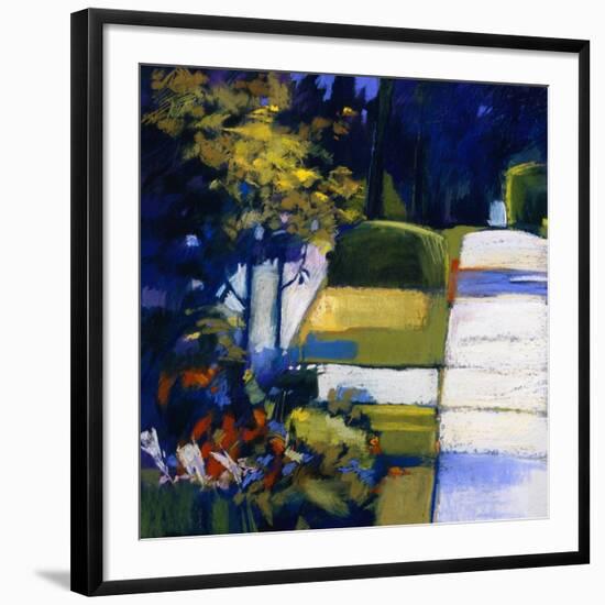 Sky Blue-Lou Wall-Framed Giclee Print