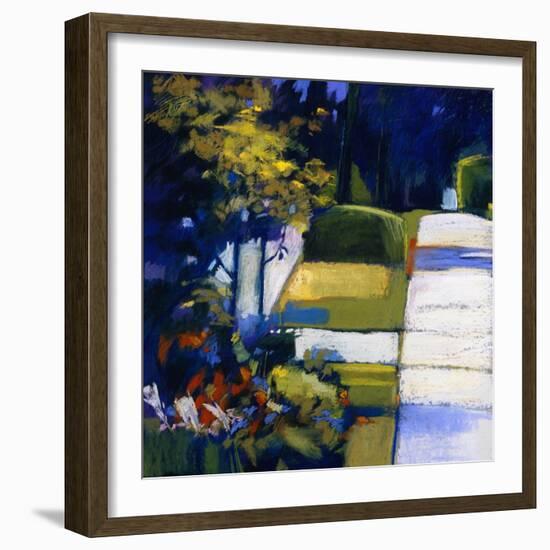 Sky Blue-Lou Wall-Framed Giclee Print