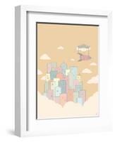 Sky City-Reza Farazmand-Framed Art Print