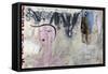 Sky Crumbles-Clayton Rabo-Framed Stretched Canvas