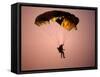 Sky Diver Floating in the Air-Paul Sutton-Framed Stretched Canvas