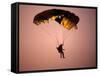 Sky Diver Floating in the Air-Paul Sutton-Framed Stretched Canvas