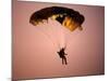 Sky Diver Floating in the Air-Paul Sutton-Mounted Photographic Print