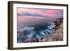 Sky Fire Seascape, Kauai, Poipu, Hawaii Islands-Vincent James-Framed Photographic Print